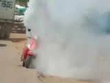 Another electric scooter goes up in flames in Tamil Nadu