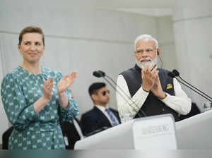 Indian Prime Minister Narendra Modi visits Denmark