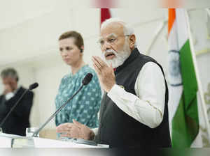 Indian Prime Minister Narendra Modi visits Denmark