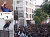 Watch: Actor Shah Rukh Khan, Salman Khan greet fans gathered outside their residences on Eid