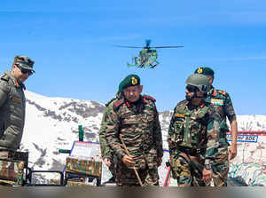 Jammu and Kashmir, Apr 11 (ANI): Northern Army Commander Lieutenant General Upen...