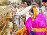 President Pratibha Patil in Tirupati