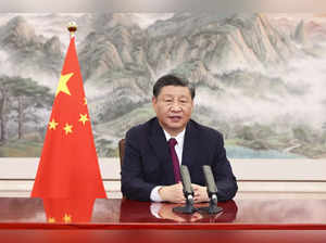 Beijing: In this photo released by China's Xinhua News Agency, Chinese president...