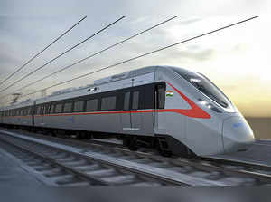 **EDS: IMAGE PROVIDED BY NCRTC ON THURSDAY, MAY 5, 2022** New Delhi: First train...