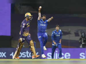Mumbai: Jasprit Bumrah of Mumbai Indians bowls during the Indian Premier League ...