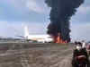 China: Tibet Airlines' plane with 122 people skids off runway, catches fire; over 40 injured