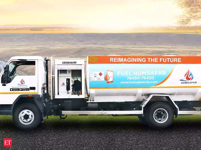 Doorstep diesel services startup Humsafar