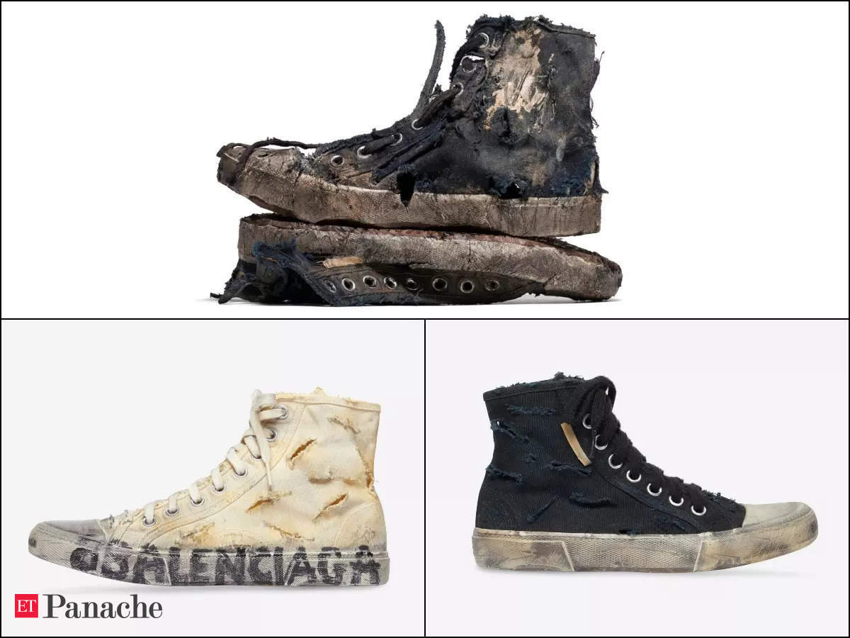 Dirty Shoe Trend at Gucci Vetements and Balenciaga  Vogue