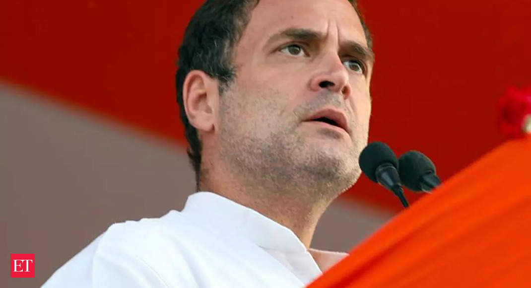 Rahul Gandhi takes train to Udaipur to attend Congress’ 3-day Chintan Shivir