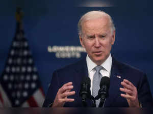 U.S. President Biden speaks about inflation at the White House in Washington