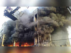 27 dead, 12 injured as fire breaks out near Mundka metro station in west Delhi; PM Modi expresses condolences