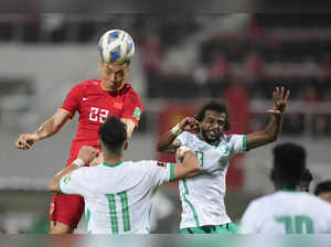 Saudi China WCup 2022 Soccer