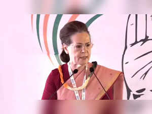 'Keeping country in permanent state of polarisation': Sonia Gandhi opens Chintan Shivir with scathing attack on BJP government