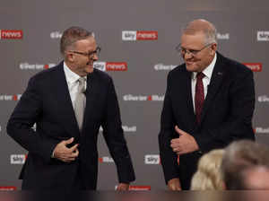 Scott Morrison, Anthony Albanese