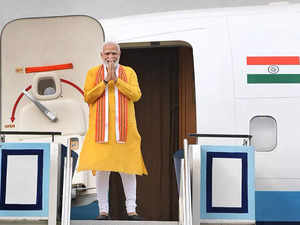PM Modi arrives in Lumbini on Buddha Purnima; to hold talks with Nepalese counterpart