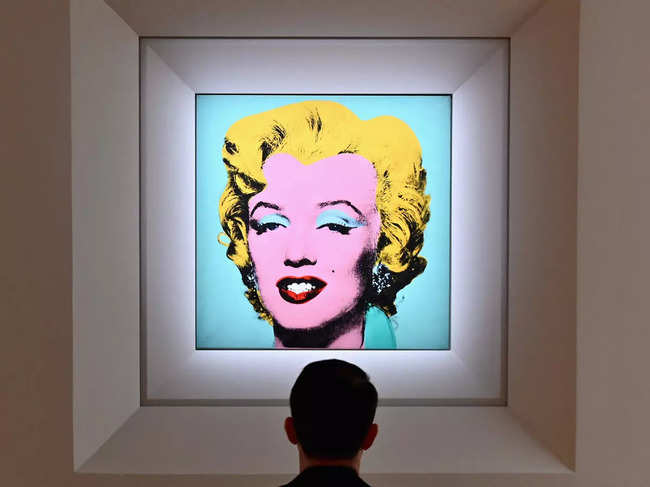 This is the second highest price for artwork sold at auction.