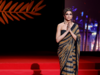 Put on your shades! Deepika Padukone in black-and-gold Sabyasachi saree brings a blinding blaze of bling to Cannes