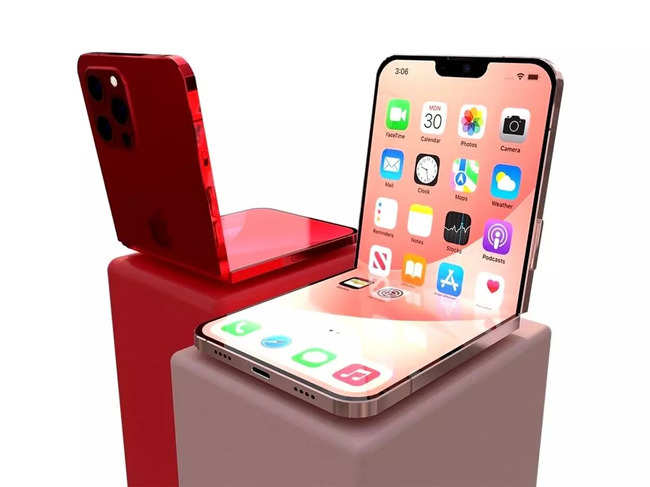 CAD Render of Foldable iPhone