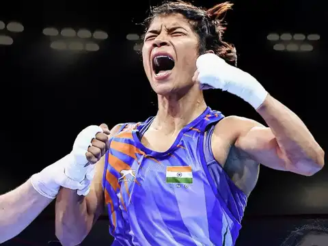​Overwhelmed by her win