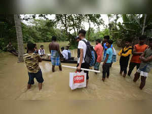 Photos: Grim situation in Assam as floods hit over 4 lakh