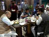 Arunachal Pradesh: Amit Shah enjoys lunch with ITBP, CRPF personnel in Namsai, watch!