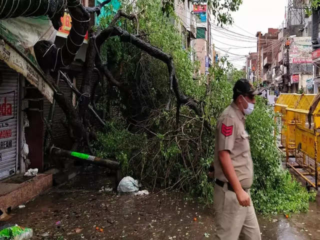 ​Some houses damaged