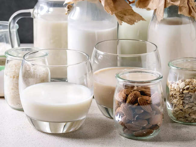 ​If you do make the switch to plant-based dairy products, soya milk may be your best bet for getting protein.​