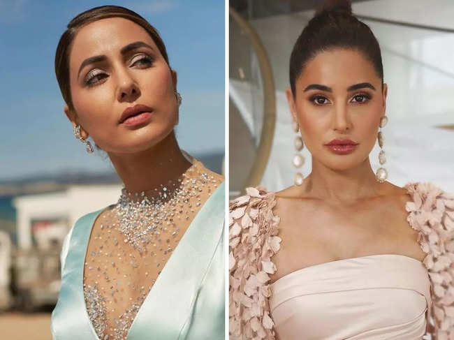 ​Hina Khan and Nargis Fakhri ​taking Cannes by storm.