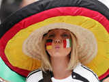 A German football fan