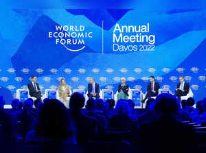 Panel discussion "European Unity in a Disordered World" at the World Economic Forum 2022 in Davos