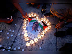 Vigil in memory of Al Jazeera journalist Shireen Abu Akleh in Bethlehem