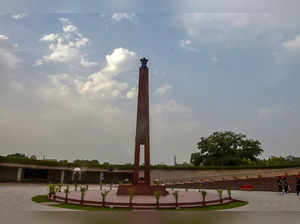 New Delhi: A view of the National War Memorial