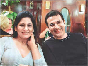 Archana Puran Singh and Parmeet Sethi