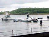 Wreck of Antonov-24 passenger plane, Siberia