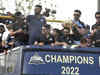 Gandhinagar: Gujarat Titans participates in victory parade to celebrate the IPL 2022 title