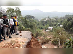 Dima Hasao, May 24 (ANI): Assam Chief Minister Dr. Himanta Biswa Sarma visits th...