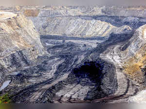 Godda: A coal mine in Godda district. (PTI Photo)(...