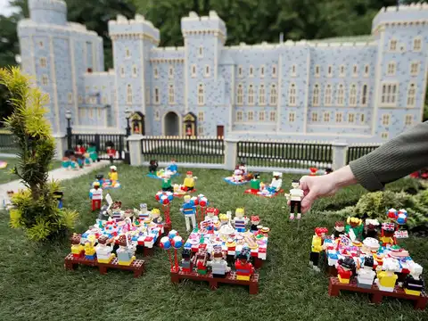 ​Party scene at Windsor Castle