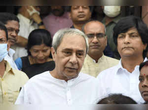 New Delhi: Odisha Chief Minister Naveen Patnaik at Parliament House complex, in ...