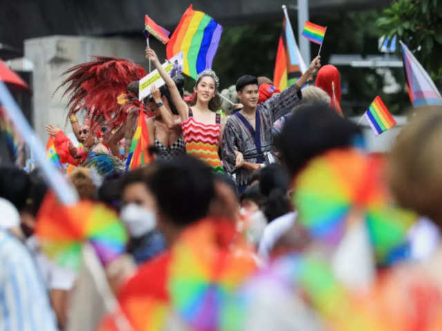 Gender Equality - Bangkok celebrates its first pride parade in 16 years |  The Economic Times