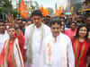 Tripura CM Manik Saha files nomination papers for June 23 bypolls
