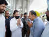 Congress leader Rahul Gandhi visits Sidhu Moosewala's family in Punjab