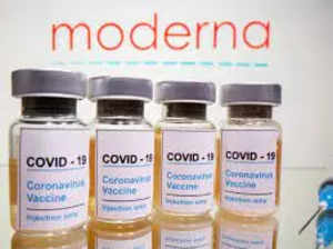 The approval is for the vaccine's two-dose series of 50 micro gram per dose, Moderna added.