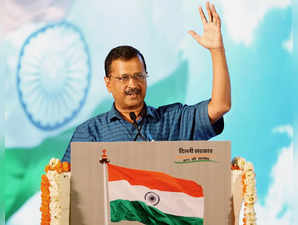 New Delhi, June 04 (ANI): Delhi Chief Minister Arvind Kejriwal addressing the Ti...