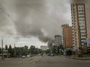 Struggling in Ukraine's East, Russian Forces Strike in Kyiv