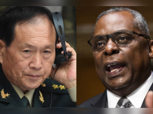 ​​U.S. Defense Secretary Lloyd Austin called on China to "refrain from further destabilising actions" on Taiwan, a U.S. statement after the talks said.