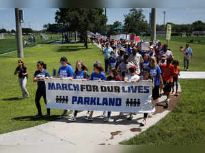 Gun control advocates hold nationwide protests against gun violence in Parkland