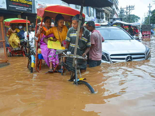 ​Flooded roads