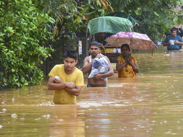 ​Incessant rains in Guwahati