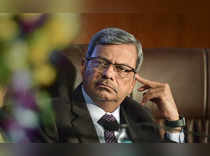 Mumbai: Life Insurance Corporation (LIC) Chairperson M R Kumar during the listin...